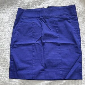 Ann Taylor Vibrant Blue Pencil Skirt